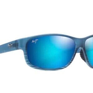 MAUI JIM KAIWI CHANNEL BLUE SUNGLASSES NEW